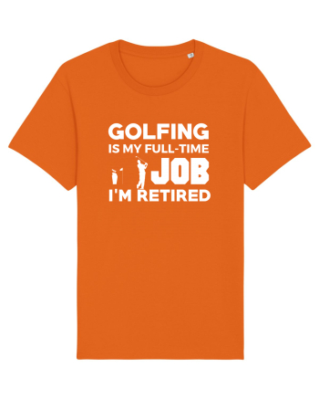 GOLFING Bright Orange