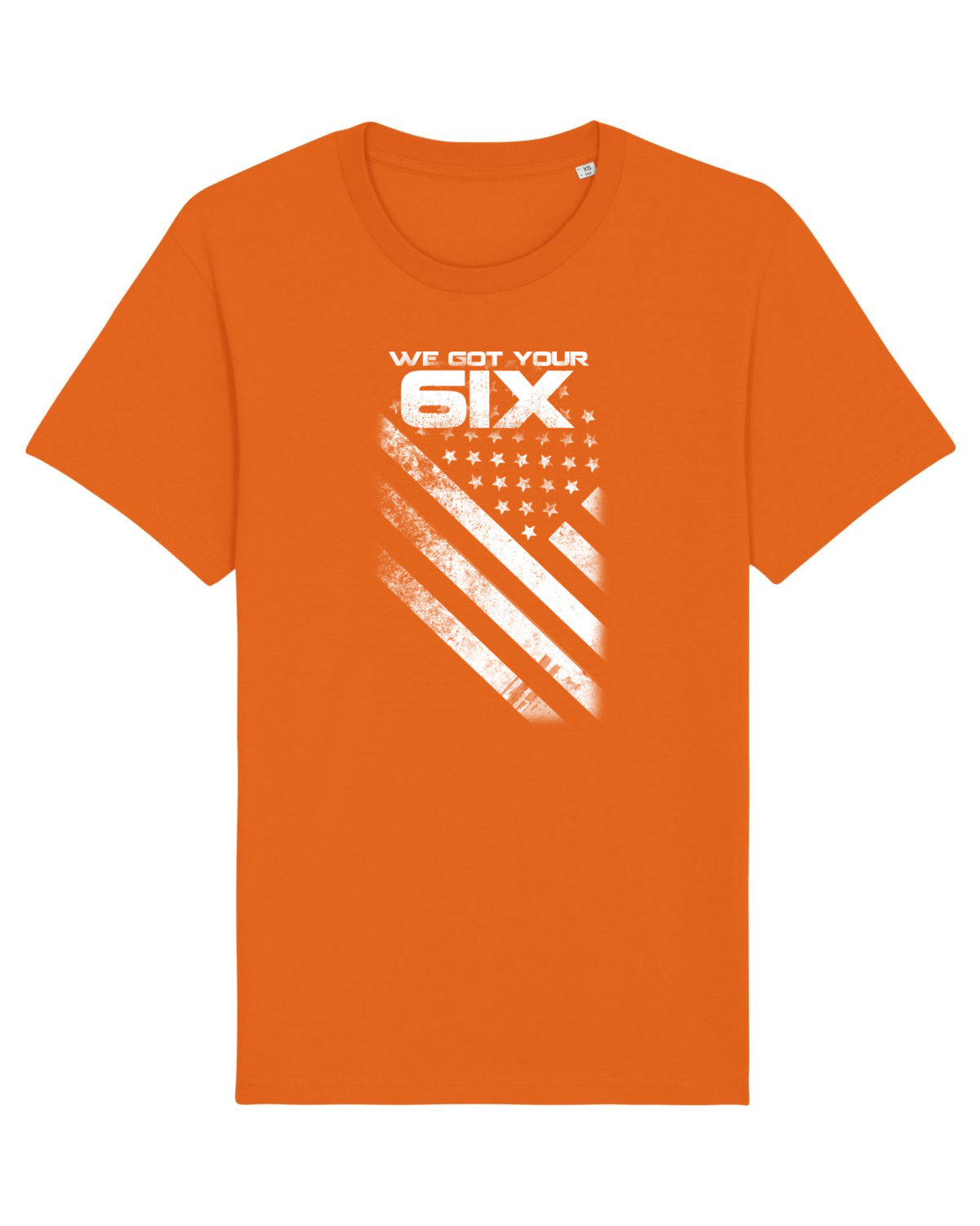 Tricou mânecă scurtă Unisex Rocker Bright Orange