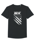 6IX Tricou mânecă scurtă guler larg Bărbat Skater