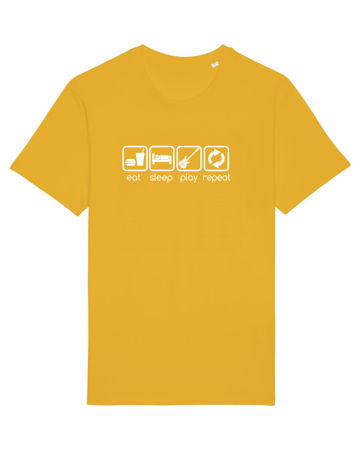 Tricou mânecă scurtă Unisex Rocker Spectra Yellow