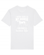 HORSE Tricou mânecă scurtă Unisex Rocker