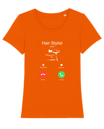 HAIR STYLIST Bright Orange