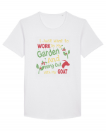 GARDENING Tricou mânecă scurtă guler larg Bărbat Skater