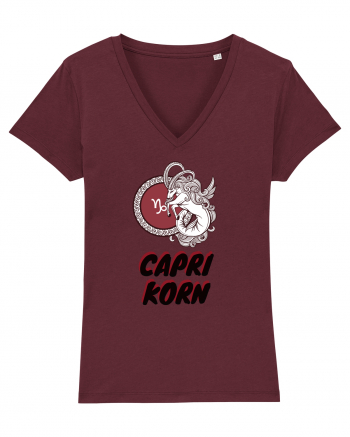 Capricorn Capri Korn Burgundy