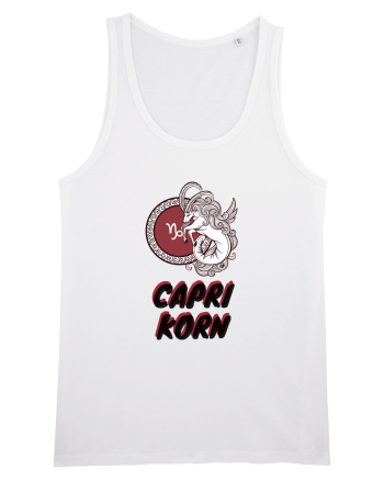 Capricorn Capri Korn White