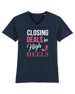 HIGH HEELS Tricou mânecă scurtă guler V Bărbat Presenter