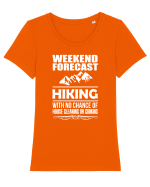 HIKING Tricou mânecă scurtă guler larg fitted Damă Expresser