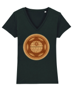 Star Destroyer.Star Wars Tricou mânecă scurtă guler V Damă Evoker