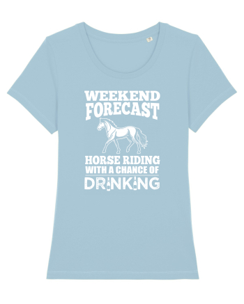HORSE RIDING Sky Blue