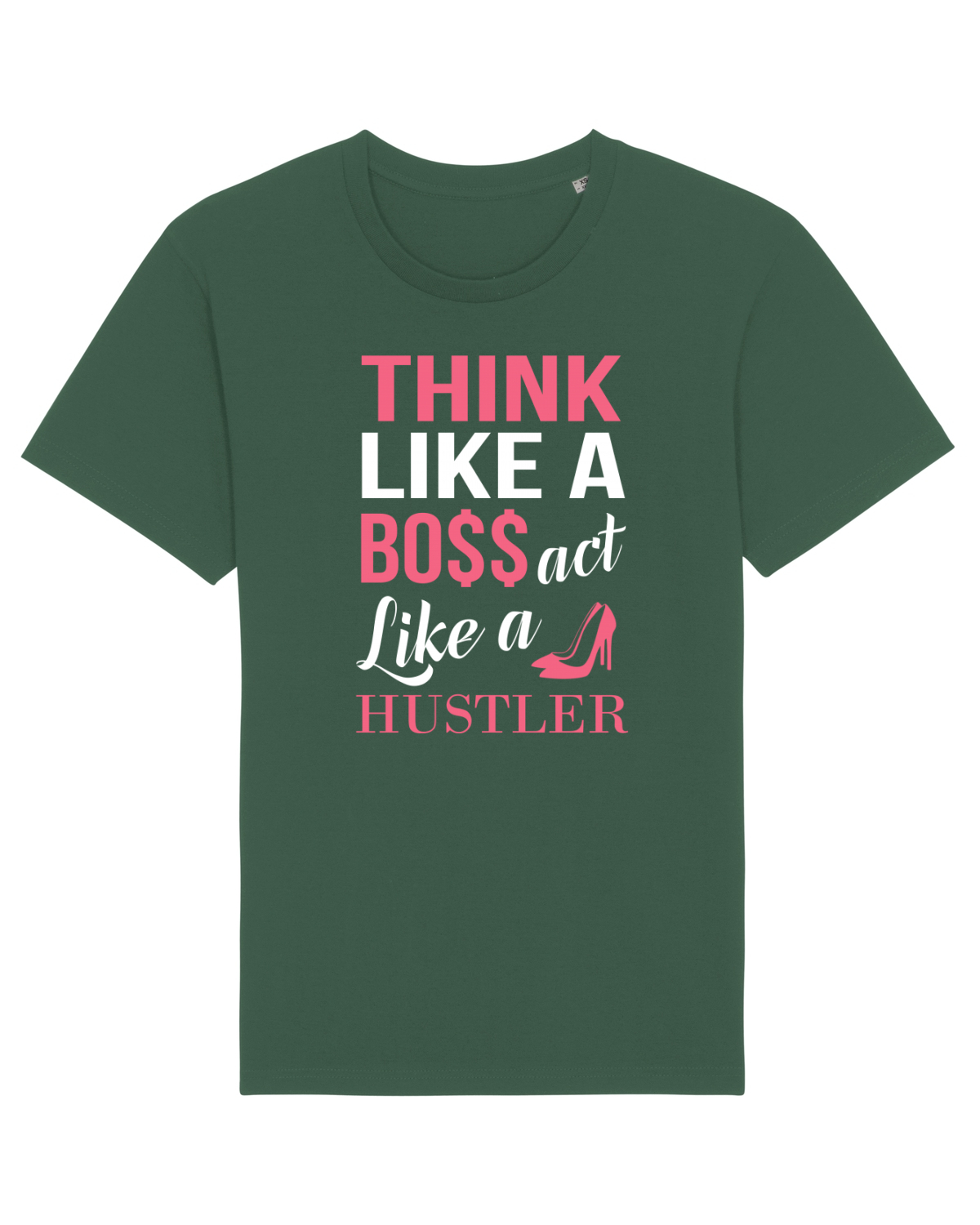 Tricou mânecă scurtă Unisex Rocker Bottle Green