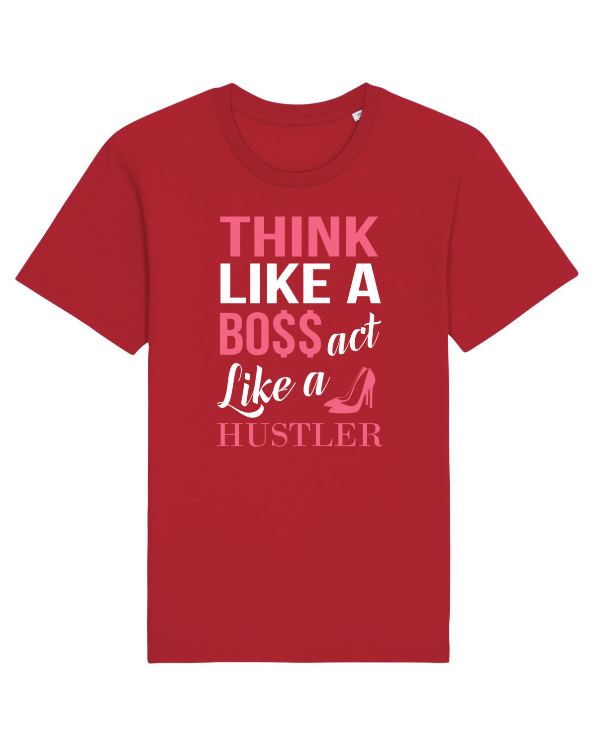 Tricou mânecă scurtă Unisex Rocker Red