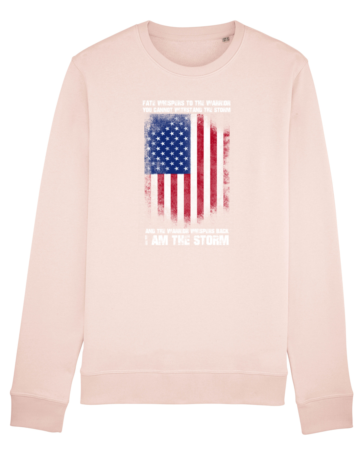 Bluză mânecă lungă Unisex Rise Candy Pink