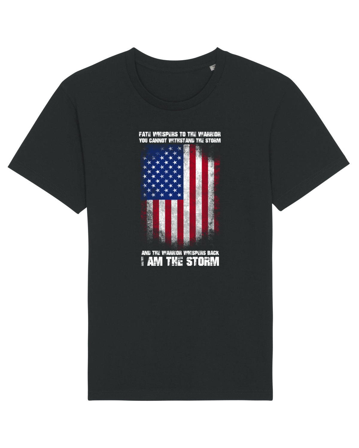 Tricou mânecă scurtă Unisex Rocker Black