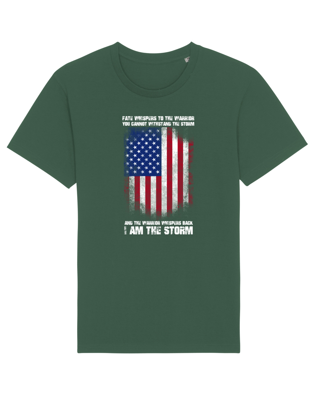 Tricou mânecă scurtă Unisex Rocker Bottle Green
