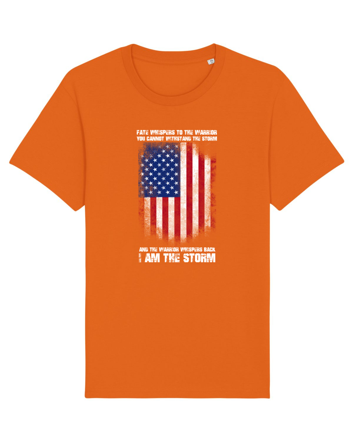 Tricou mânecă scurtă Unisex Rocker Bright Orange