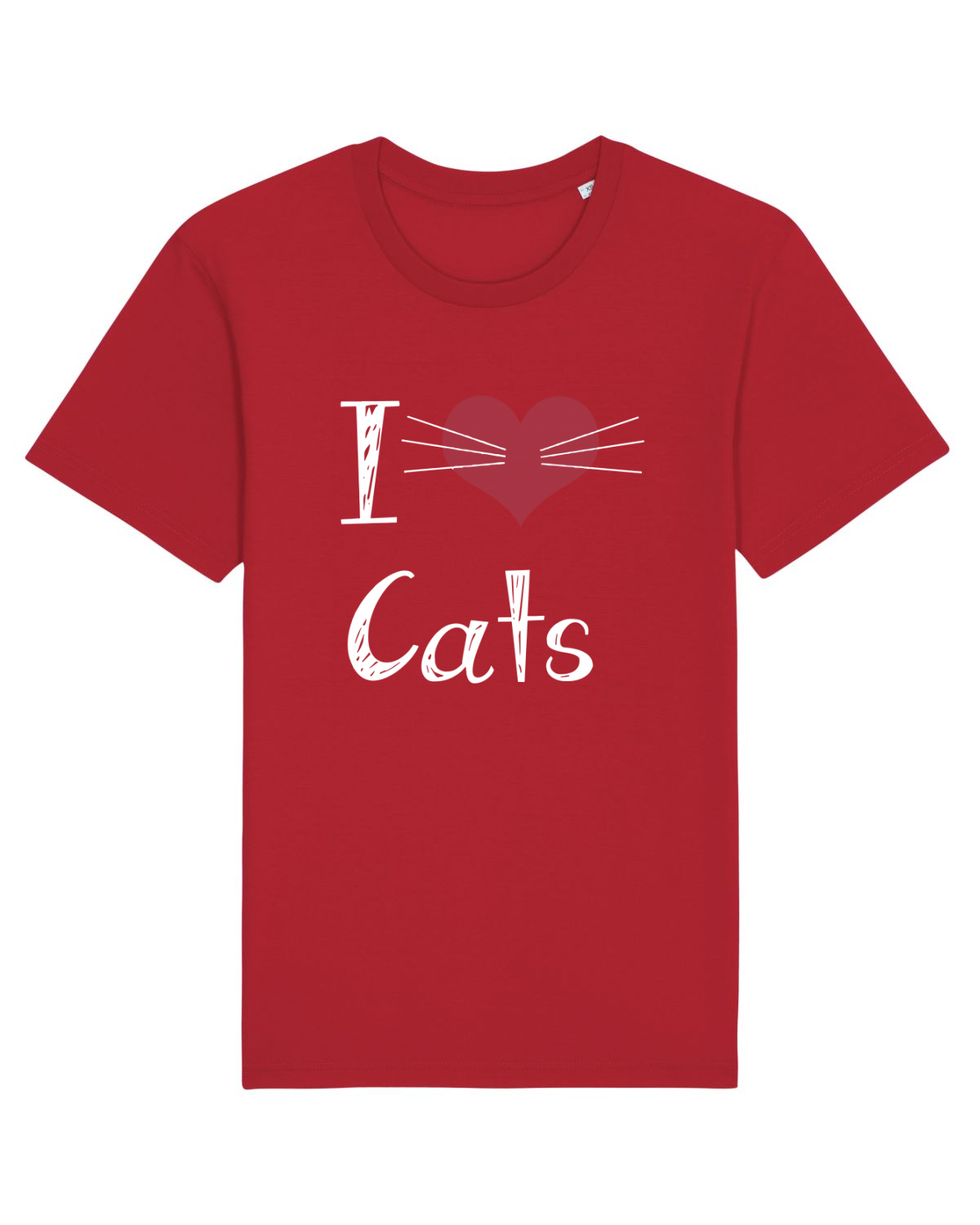 Tricou mânecă scurtă Unisex Rocker Red
