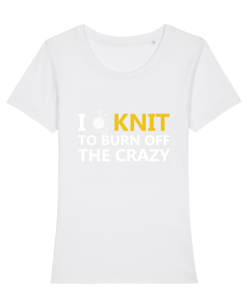 KNIT White