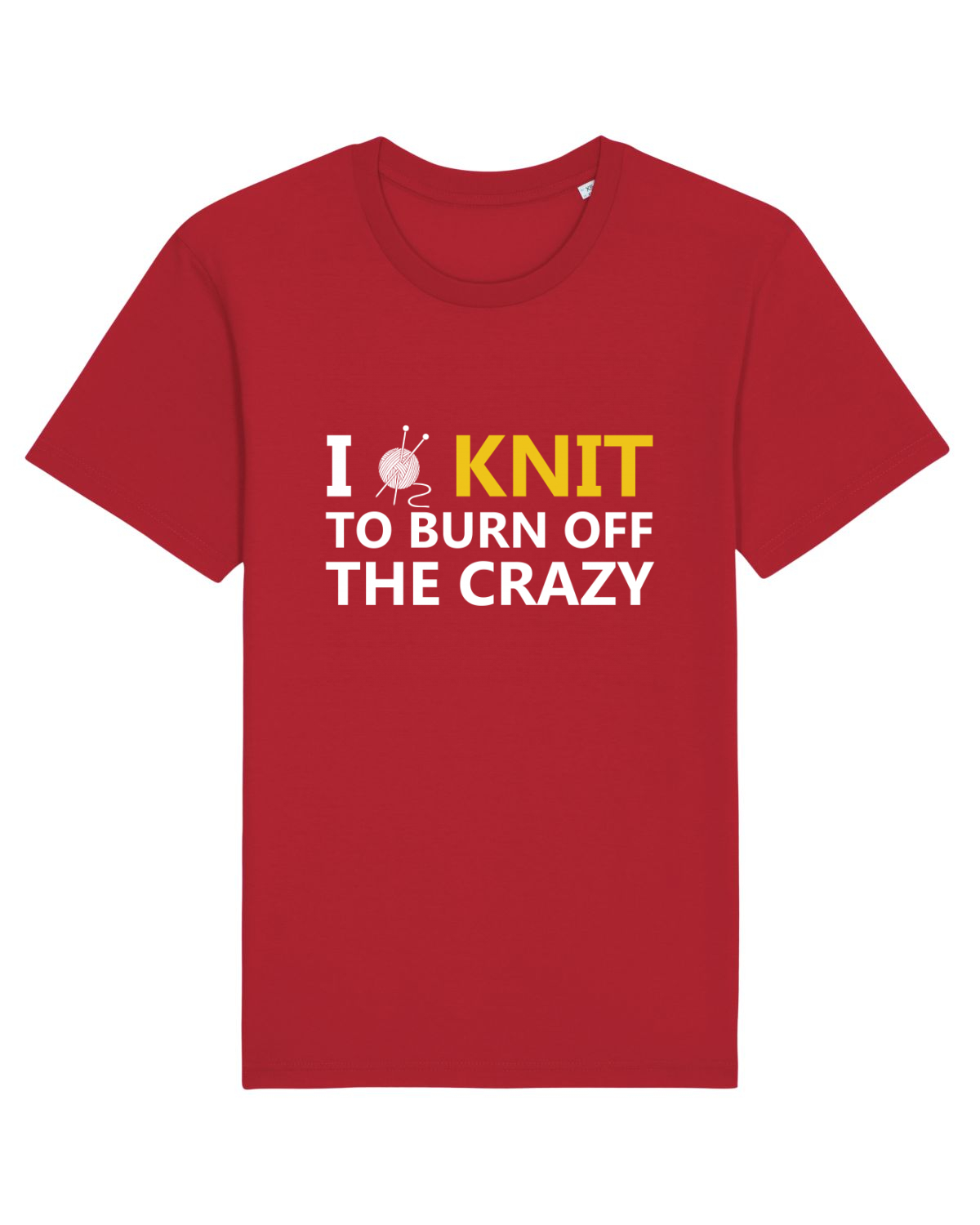 Tricou mânecă scurtă Unisex Rocker Red
