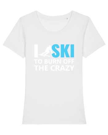 SKI White