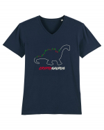 Crypto saurus Tricou mânecă scurtă guler V Bărbat Presenter