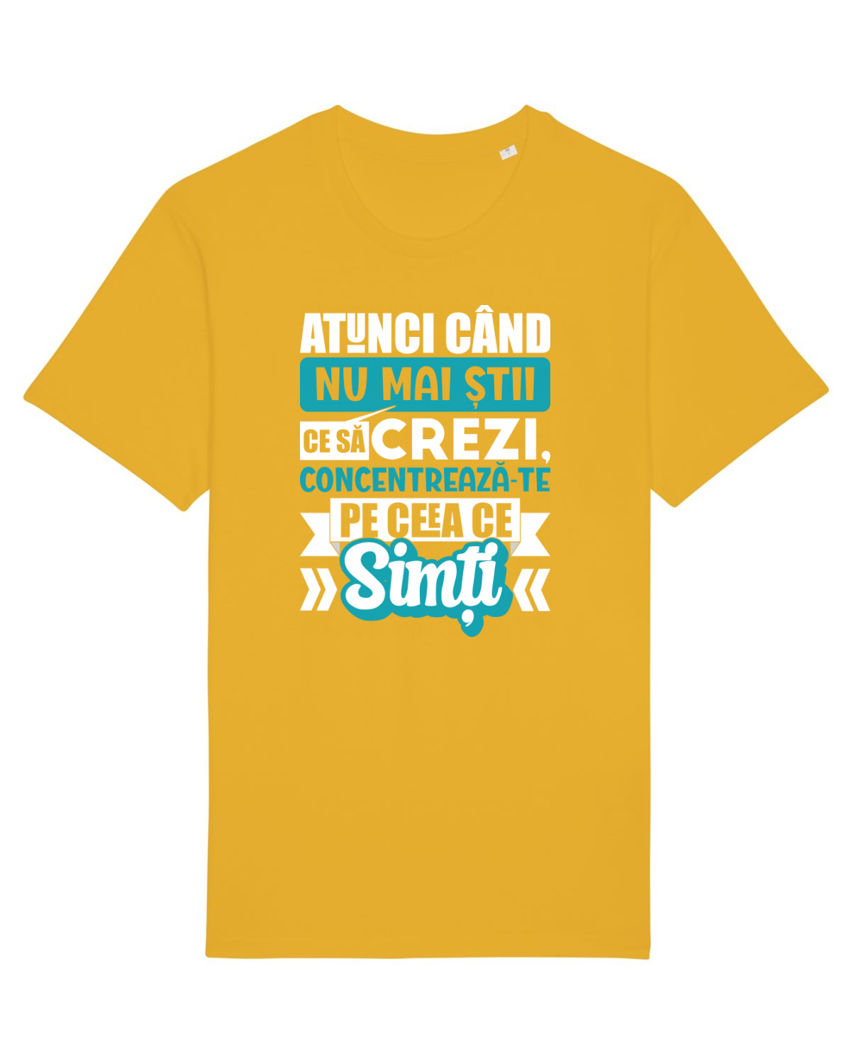Tricou mânecă scurtă Unisex Rocker Spectra Yellow