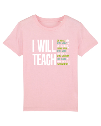 TEACH Cotton Pink