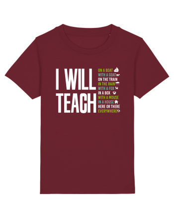 TEACH Burgundy