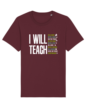 TEACH Burgundy