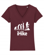 HIKE Tricou mânecă scurtă guler V Damă Evoker