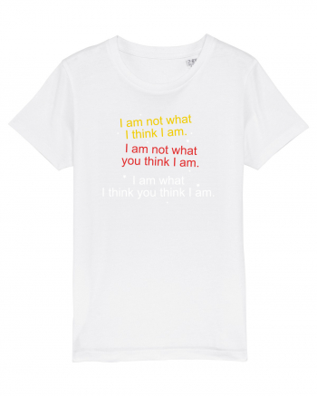 I am not what I think I am White