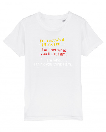 I am not what I think I am White