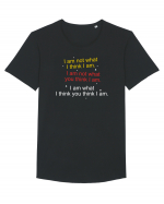 I am not what I think I am Tricou mânecă scurtă guler larg Bărbat Skater