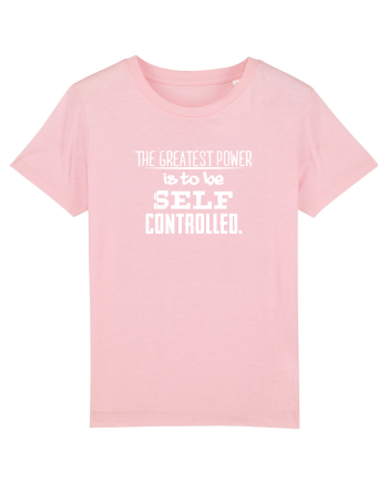Self controlled Cotton Pink