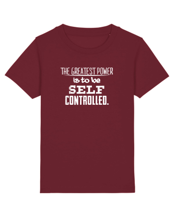 Self controlled Burgundy