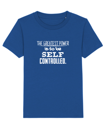 Self controlled Majorelle Blue