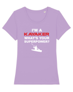 KAYAKER Tricou mânecă scurtă guler larg fitted Damă Expresser