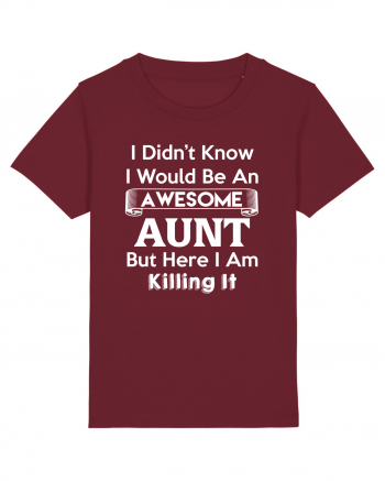 AUNT Burgundy