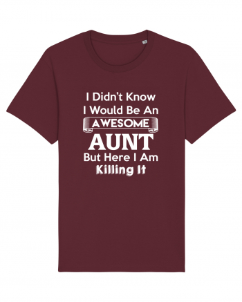 AUNT Burgundy