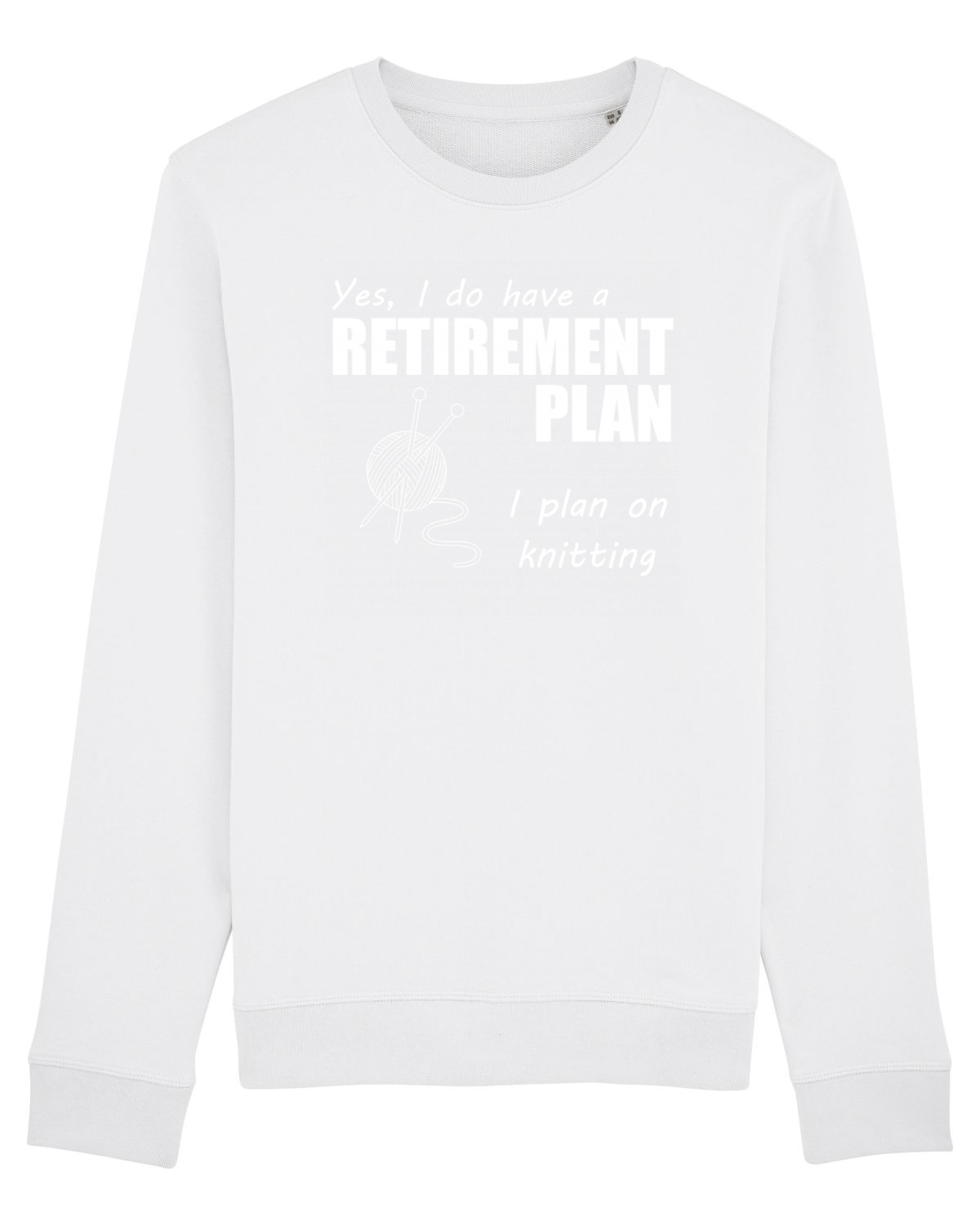 Bluză mânecă lungă Unisex Rise White