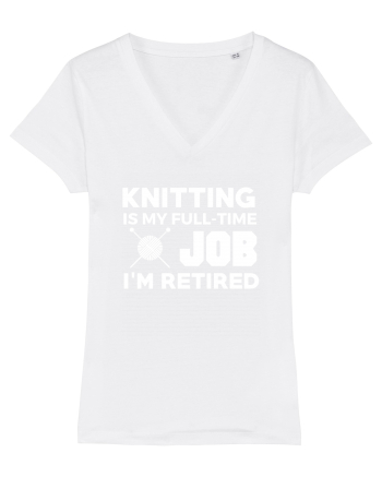 KNIT White