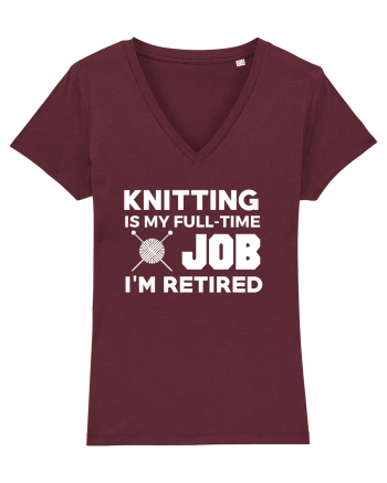 KNIT Burgundy