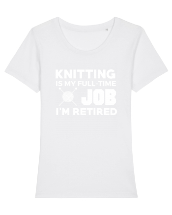 KNIT White
