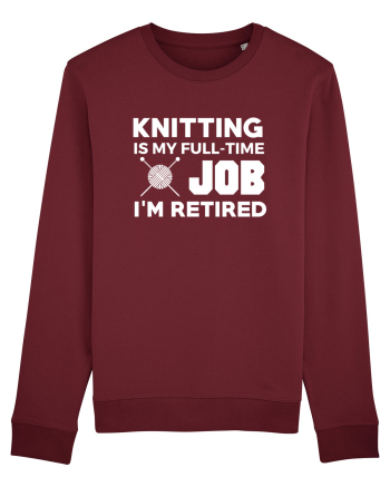 KNIT Burgundy