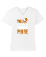 HORSE Tricou mânecă scurtă guler V Bărbat Presenter
