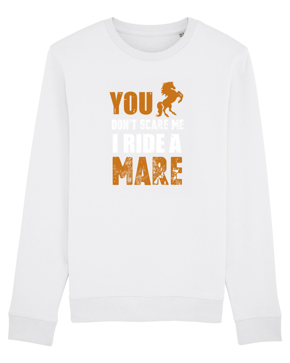 Bluză mânecă lungă Unisex Rise White