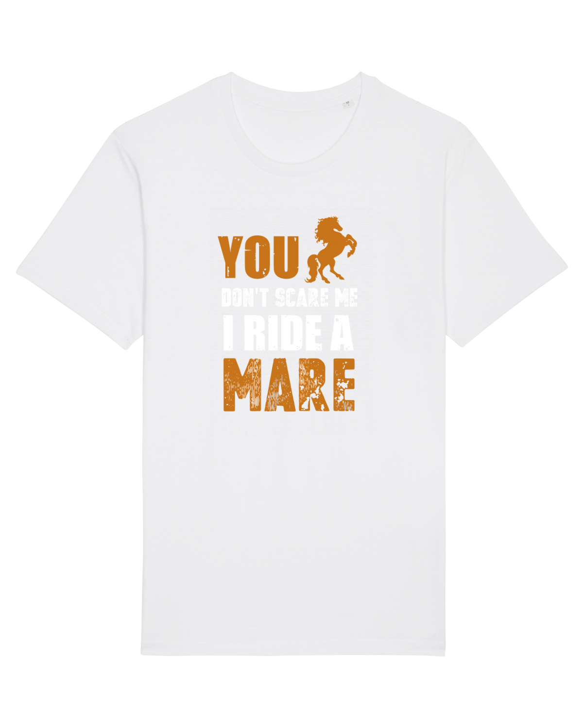 Tricou mânecă scurtă Unisex Rocker White