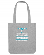 WORKOUT Sacoșă textilă