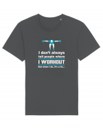 WORKOUT Tricou mânecă scurtă Unisex Rocker