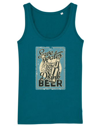 Save Water Drink Beer Ocean Depth