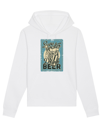 Save Water Drink Beer White